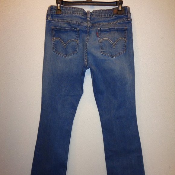 LEVI'S 518 Superlow Bootcut Jeans Size 9 M - Picture 1 of 11